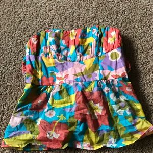 Nanette Lepore strapless shirt